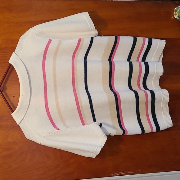 Sweet Vintage Knit short sleeved sweater - Picture 2 of 6